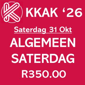 KKAK 2026 Saterdag 31 Oktober '26 - ALGEMEEN
